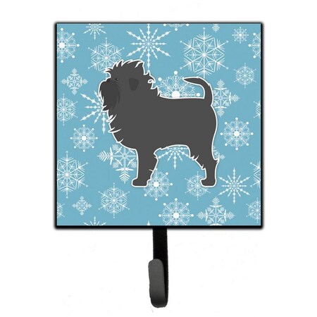 Micasa Winter Snowflake Affenpinscher Leash or Key Holder MI230103